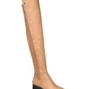 French Connection Tan Over-the-Knee Boots